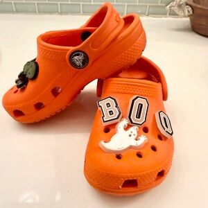 CROCS Kids Orange Halloween - Toddler Size C7